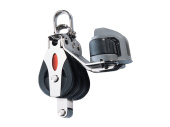 Ronstan RF20332 Series 20 Ball Bearing Triple Block with Becket Cleat and Shackle