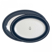 Marine Business Sailor Soul Oval Serving Platters 41x29/35x26 cm (for 2 pieces)