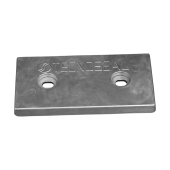 Tecnoseal Zinc Hull and Transom Plate Anodes with Insert HC 140-160 – 300 mm