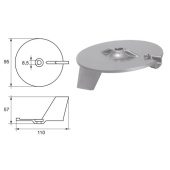 Bukh PRO L8146016 - Anode F/YAMAHA EngineS