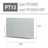 Vitrifrigo R10350-GR PT13 Plate Evaporators With Quick Couplings