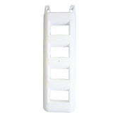 Majoni Stair Fender 25x12x95cm 4 Steps White