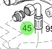 Steyr 3559962-0 - Pipe Union Adaptor DIN 3901-L18B-M-ST-A3C