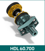 Aquadrive HDL60.700 – Heavy Duty Line Anti-Vibration Thrust Bearing System