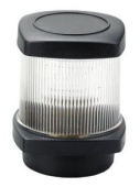 Allpa Navigation Light, Anchor Light, 12v/10w, 360°, Black Plastic Housing With Clear Lens