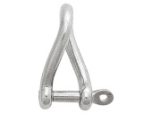 Talamex SS AISI 316 Twisted Shackle Short Captive Pin 6 mm