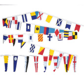 Trem Gran Pavese International Navigation Code Flag Set – 40 Maritime Signal Flags