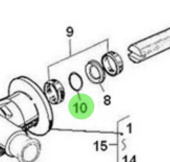 Nanni Diesel 970307744 - O-Ring for Sea Water Pump and Alternator
