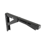 Roca 917560 - Robust L Stainless Steel Black Folding Support