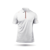 Plastimo 70296 - Men's Uvactive Zip Sports Polo - White - Size L
