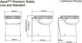 Johnson Pump 81-47245-06 - Toilet Bowl for Marine Toilet - Johnson Premium Standard/Angled Model