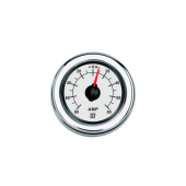 Vetus AMP080W - Ammeter, White, 12/24 V (+/- 80A)