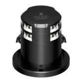 Lopolight 200-012G2ST-PRO - Professional 360 Degree Duplex All-Round White Navigation Light 2NM Black Aluminium