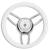 Savoretti White T26 Steering Wheel 350 mm