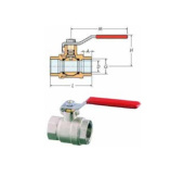 Nanni Diesel 925103345 – Brass Ball Valve 3/8"
