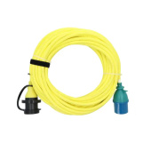 Whisper Power 50214751 - Shore Power Cable, With Molded Plug, 15m / 16A - storage bag included