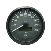 VDO A2C3832830010 - 10 Pieces VDO SingleViu Speedometer 300 Km/h Black 100mm