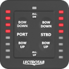 Lectrotab SLC-11 Black One-Touch Leveling LED Control 12/24V