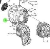 Nanni Diesel 970498001 - Flywheel Housing for HE Series Engines