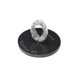 Wichard 6662 - Softeye Stick-on Padeye D40 Black