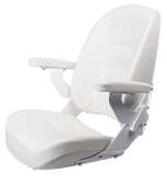 Shockwave Commander Seat - Storm (White)
