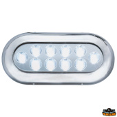 Trem L4474078 - Oval Underwater Light For Platforms Hulls And Transom White Colour 6000K 10 LED