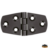 Trem M3502038 - AISI 316 Black PVD Hinge 76x38 mm Straight Model