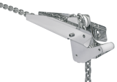 Allpa Tilting Stainless Steel Anchor Bow Rollers for CQR, Delta & SOC Anchors
