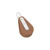 Barton T02181 – TUPHblox Single Fixed Eye Block with Becket 35mm, Brass Bearing, Max Rope 12mm