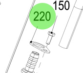 Steyr 2201476-0 - Mounting Plate for Steyr Engine Installations