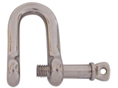 D-Shackles With Captive Pin Forged SS AISI 316