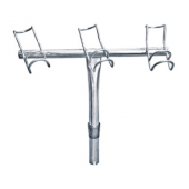 Stainless Steel Rod Holder Left