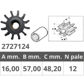 Finnord Impeller JAB.13554 JOHN.09-812B