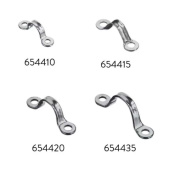 SeaSure 25.17 - 316 Stainless Steel Deck Eyes A 5mm X B 24mm X C 4.5mm (20 pcs)