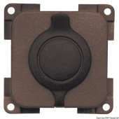 Osculati 14.661.02 - Telephone/Lighter Socket For Outdoors Brown