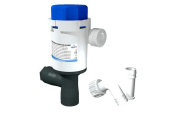 Albin 01-05-076 - Twinport Aerator Pump 1100GPH Short Stack 12V