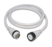 Marinco 50A 25ft 125/250V Cordset Molded White