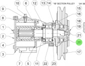 Jabsco 50207-0000 - 200 Spare Shaft