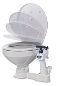 Jabsco 29120-5100 - Manual Toilet Regular, Large Bowl, Soft-Closing