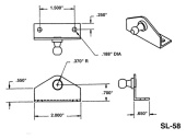 Attwood L Bracket SL58
