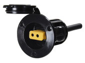 Cannon 1903012 - Flush Mount Power Port (Black)