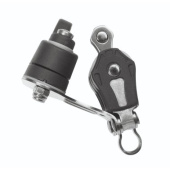 Barton N00511 - Triple Fixed Eye Block with Becket and Cam Size 0 20mm – Plain Bearing, 3x Ø20mm Sheaves, Max Rope 6mm