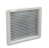 Allpa Air Inlet Grill With Filter (Plastic), 254x254mm