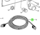 Nanni Diesel 970302666 - Intermediate Wiring Harness for Instrument Panels