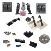 Allpa Mounting Kit: Lock Bolts And Self-Locking Nuts For The Lowest Bracket