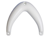 Talamex Bow Fender White 33x34cm