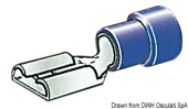 Osculati Pre-Insulated Faston Blade Connectors, Male & Female, for 1-6 mm² Cables