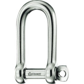 Wichard Self-Locking Long D Shackles Stainless Steel 316L