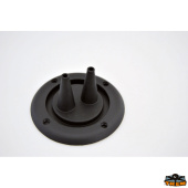 Trem L5308080 - Double Cable Bellow Diameter 8 mm Black Color