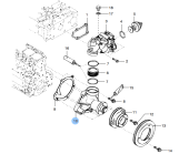 Vetus VD30033 - Cooling Water Pump DT(A)66